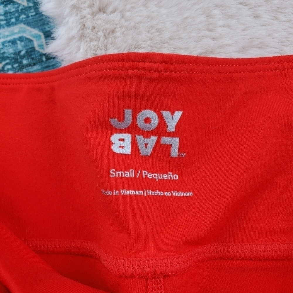 JoyLab Red Color Block Legging Small - Picture 5 of 9